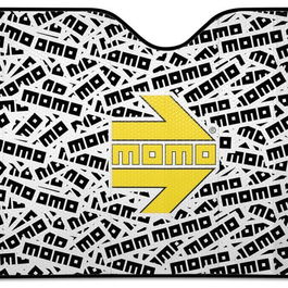 MOMO Parasol Freccia Wht-Blk SSFRCHR 130x60 cm