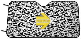 MOMO Parasol Freccia Wht-Blk SSFRCHR 130x60 cm