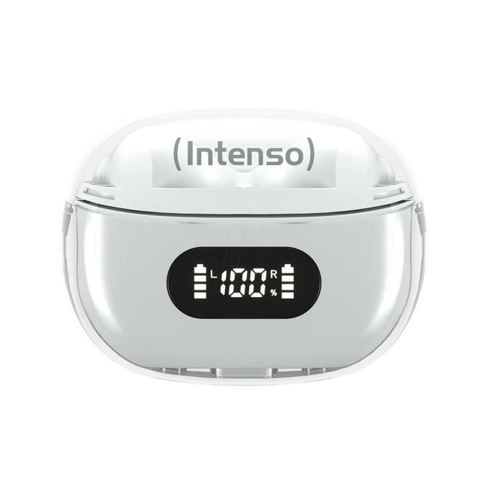 Casques avec Microphone INTENSO Buds Plus Auriculares TWS ANC+ENC Noir