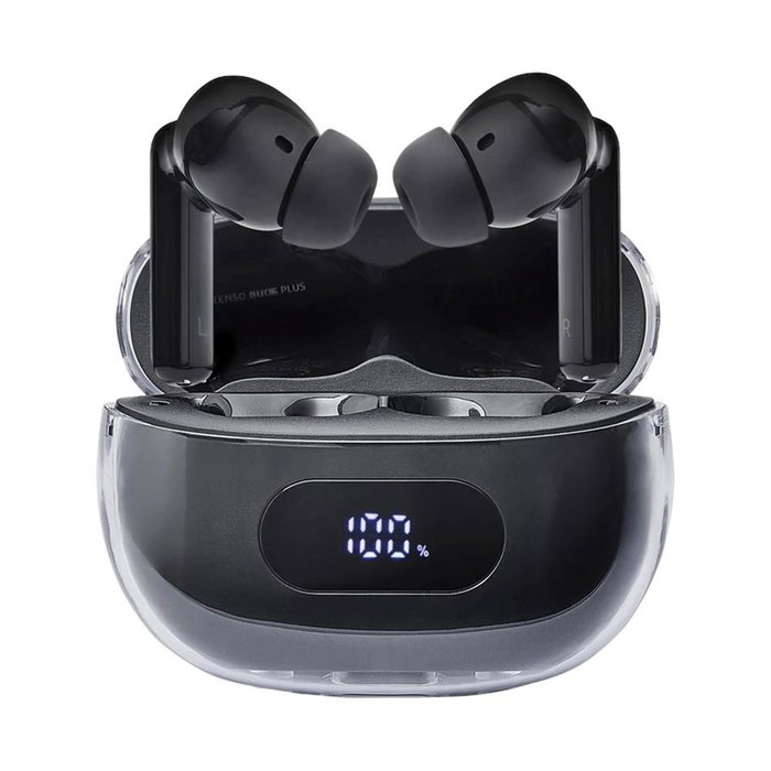 Intenso Buds Plus TWS Écouteurs Bluetooth ANC ENC Noir Intenso Buds Plus TWS Écouteurs Bluetooth ANC ENC Noir