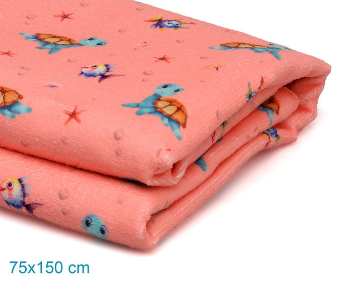 KioKids Serviette de Plage en Microfibre Tortues Coral KioKids Serviette de Plage en Microfibre Tortues Coral