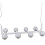 Suspension Home ESPRIT Blanc Métal Verre 110 x 45 x 23 cm