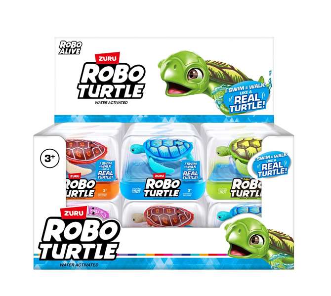 Zuru Roboturtle - Figurine de tortue qui nage et marche (Modèles surtidos)