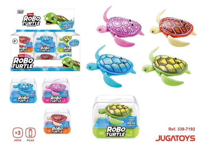 Zuru Roboturtle - Figurine de tortue qui nage et marche (Modèles surtidos)