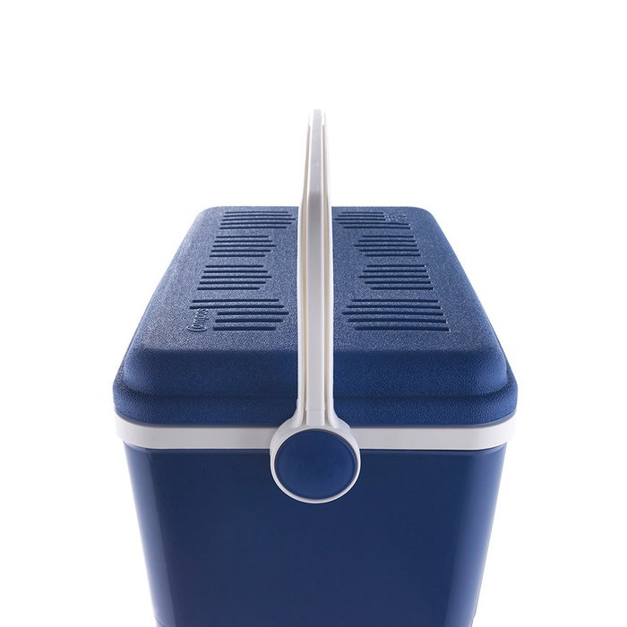 Campos Glacière rigide 42L bleue portable avec anse ergonomique isotherme 55x35x41 cm Campos Glacière rigide 42L bleue portable avec anse ergonomique isotherme 55x35x41 cm