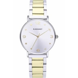 Radiant RA597204 Montre Analogique Femme Bracelet Bicolore