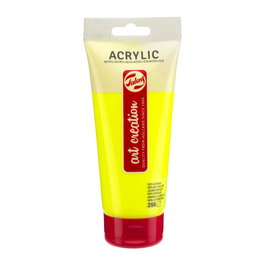Talens Art Creation Peinture Acrylique Tube 200 ml Jaune Reflex 256
