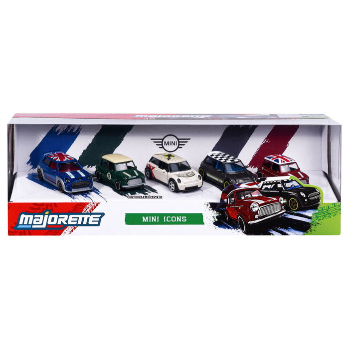 Majorette Coffret Cadeau 5 Véhicules Mini - 2 modèles exclusifs