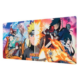 ERIK Tapis de souris gamer Naruto Shippuden - 80x35 cm - Surface textile imperméable, base en caoutchouc antidérapante