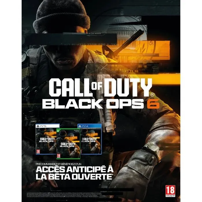 Activision - Call of Duty Black Ops 6 - Jeu PS5 (PlayStation 5) - Version Standard