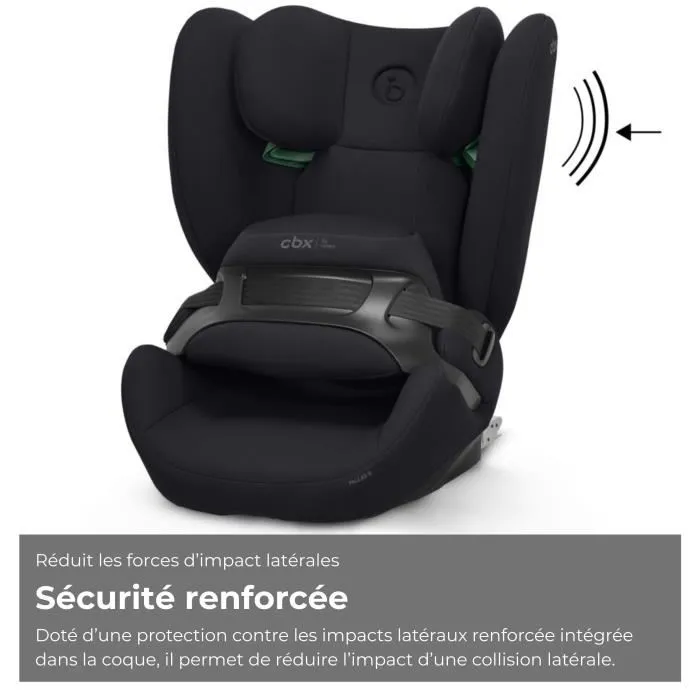 Cbx By Cybex Siège auto Pallas B i-Size Référence CBX - 76 à 150 cm, 9 à 50 kg - 15 mois à 12 ans - Noir Pur