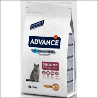 AFFINITY VET ADVANCE FELINE SENIOR+10 STERIL. POLLO 1,5KG AFFINITY VET ADVANCE FELINE SENIOR+10 STERIL. POLLO 1,5KG