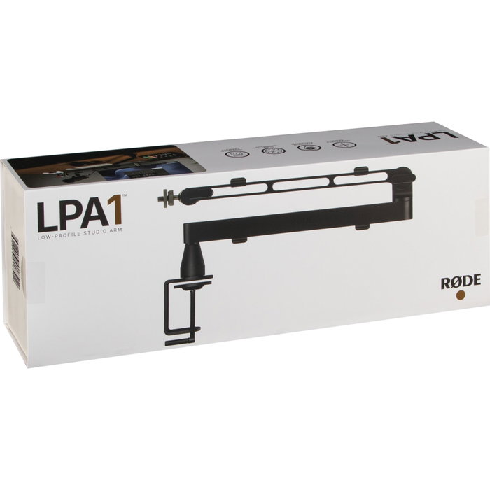 Rode LPA1 Low-Profile Studio Arm Black Rode LPA1 Low-Profile Studio Arm Black