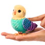 Moose Little Live Pets Mi Pájaro Real y Jaula 26683 – Oiseau interactif parlant, peluche réaliste avec cage, plus de 20 réactions et répétitions (Langue espagnole)