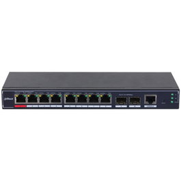 Dahua Switch SG4010P-2F Géré L2 PoE 8 Ports Gigabit Ethernet 2 Ports SFP