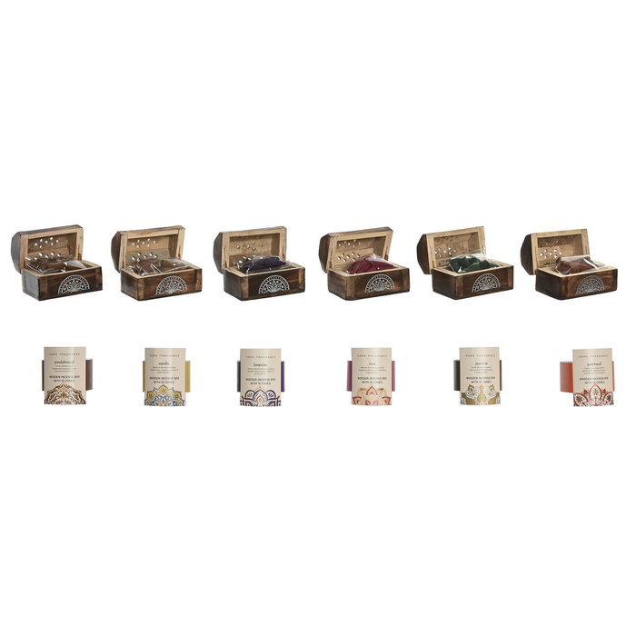 Brûleur d'huiles essentielles Home ESPRIT Bois de manguier Mandala Indien 9,5 x 5,5 x 6 cm Encens (6 Unités) (10 Unités) Brûleur d'huiles essentielles Home ESPRIT Bois de manguier Mandala Indien 9,5 x 5,5 x 6 cm Encens (6 Unités) (10 Unités)