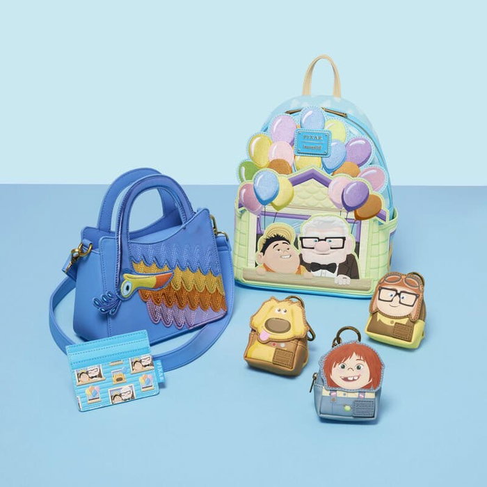 Loungefly Sac à dos Mini Carl & Russell Là-haut