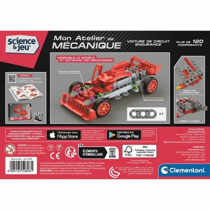 Clementoni Puzzle Voiture de circuit