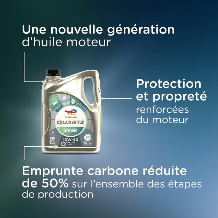 Totalenergies Quartz EV3R 10W-40 5L