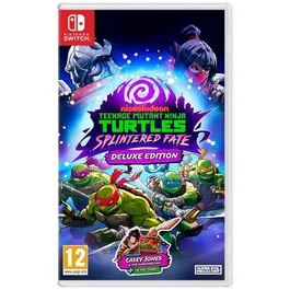 Just For Games TMNT Splintered Fate - Édition Deluxe - Jeu Action Roguelike en Coopération pour Nintendo Switch