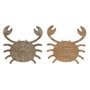 Home ESPRIT Décoration murale esprit naturel méditerranéen, 55 x 5 x 53 cm (2 Unités)