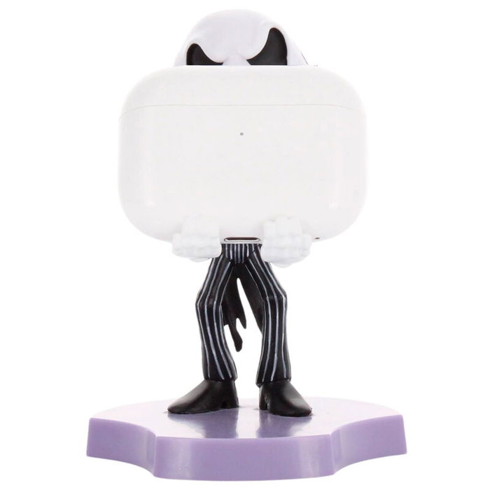 EXQUISITE GAMING Support d'écouteurs Mini Cable Guy Jack Skellington La Nuit avant Noël Disney - 8x8x11 cm