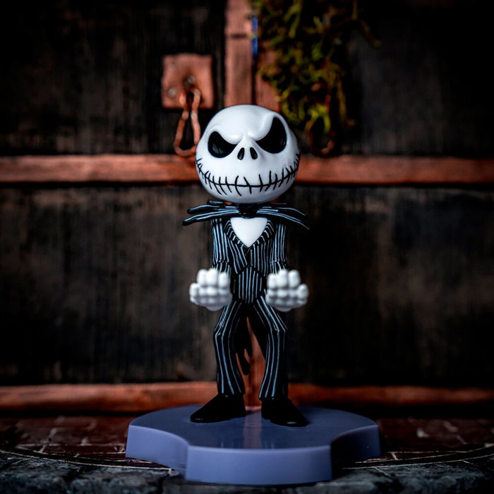 EXQUISITE GAMING Support d'écouteurs Mini Cable Guy Jack Skellington La Nuit avant Noël Disney - 8x8x11 cm