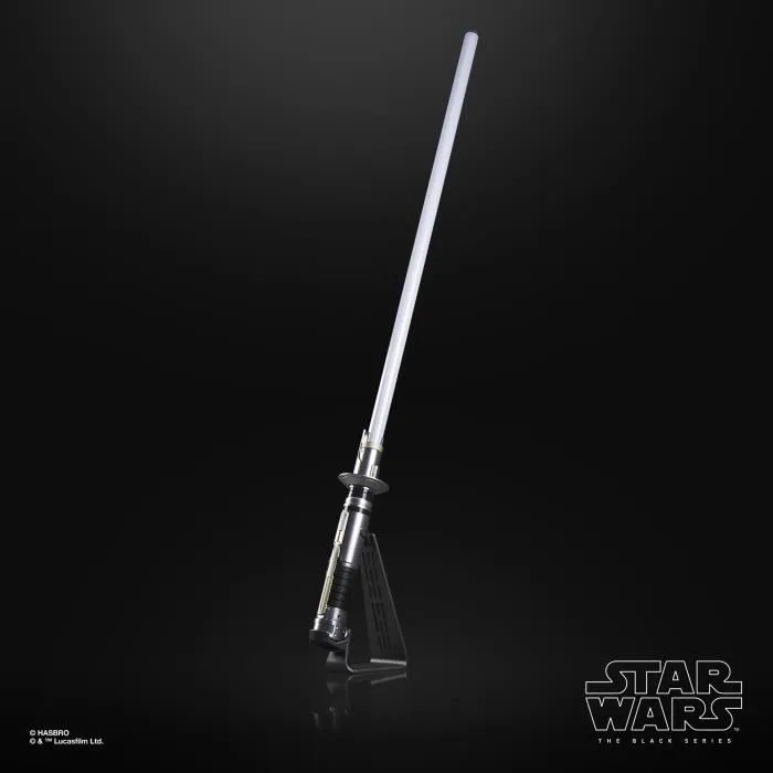 Hasbro Star Wars The Black Series Sabre Laser Electronique Ezra Bridger Force FX Elite avec LED et Effets Sonores Premium - A partir de 14 Ans