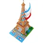 Bandai Nanoblock Mini-figurine en briques Tour Eiffel Deluxe - 2500 pieces - Kit de construction