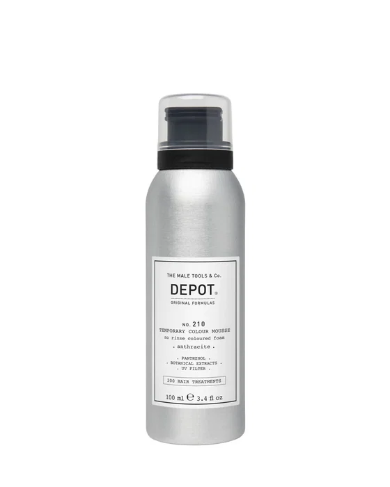 Depot Mousse de Coloration Sans Rinçage No. 210 Anthracite Depot Mousse de Coloration Sans Rinçage No. 210 Anthracite