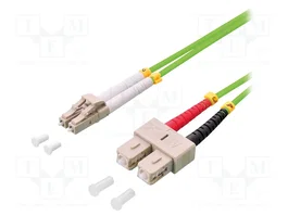 LOGILINK Patch cord en fibre optique OM5 LC/UPC,SC/UPC 2m