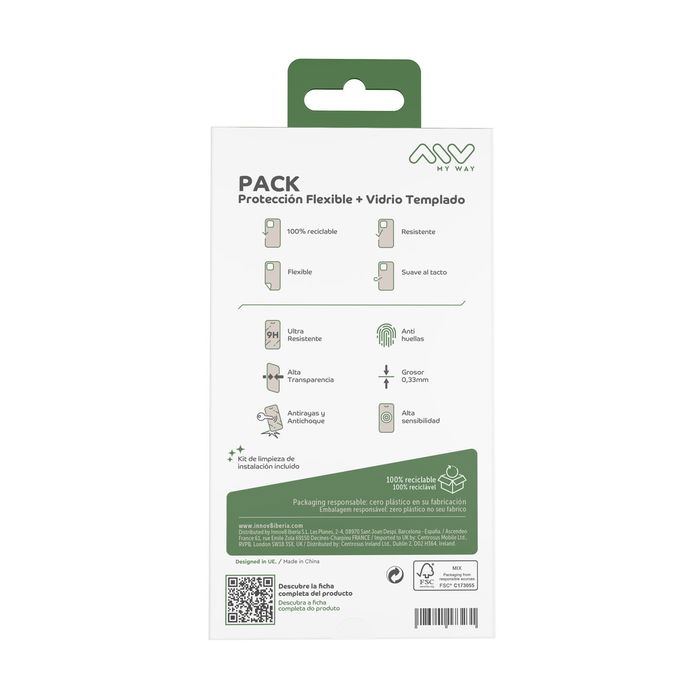 Housse et Protecteur pour Téléphone Portable Myway iPhone 15 Pro