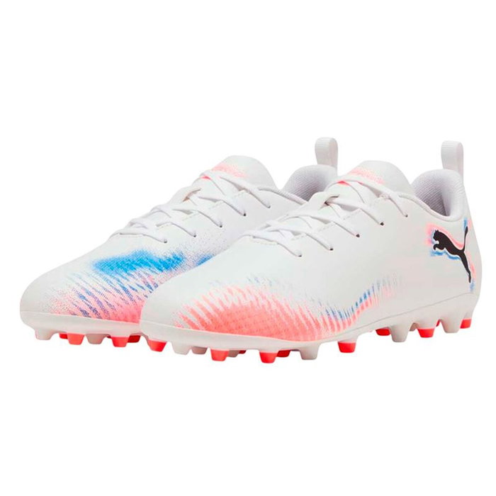 Chaussures de foot pour Enfants Puma Future 8 Play Mg Blanc