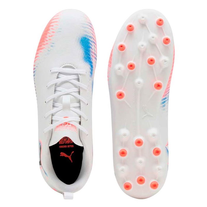 Chaussures de foot pour Enfants Puma Future 8 Play Mg Blanc