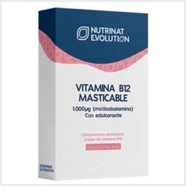 Nutrinat Evolution Vitamine B12 Comprimés à Mâcher 30 Comprimés Complément Alimentaire