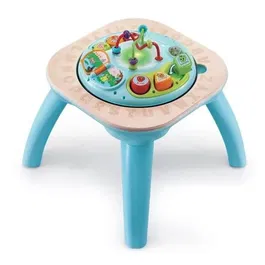 Vtech Baby - Table d'activités évolutive Nature - Jouet en bois FSC® parlant et musical - 3 en 1 de 9 mois à 4 ans