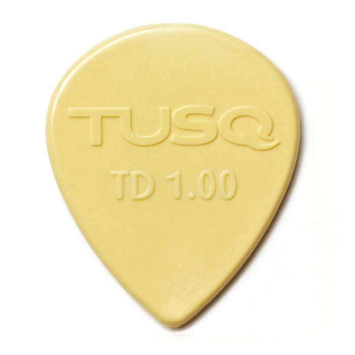 Graphtech TUSQ Tear Drop Médiator 1mm Vintage (Warm) Rétro – Lot de 6 avec Harmoniques Intégrés Graphtech TUSQ Tear Drop Médiator 1mm Vintage (Warm) Rétro – Lot de 6 avec Harmoniques Intégrés