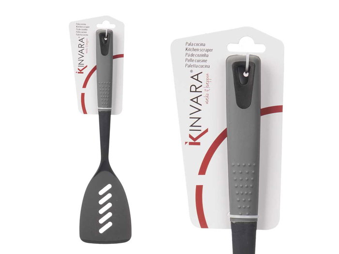 Kinvara Rasera de cuisine 8x33x6 cm gris noir plastique TPR PBT (Set de 24) Kinvara Rasera de cuisine 8x33x6 cm gris noir plastique TPR PBT (Set de 24)