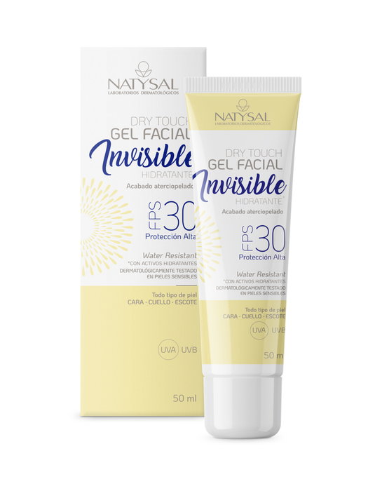 NATYSAL Gel Facial Invisible FPS 30 NATYSAL Gel Facial Invisible FPS 30