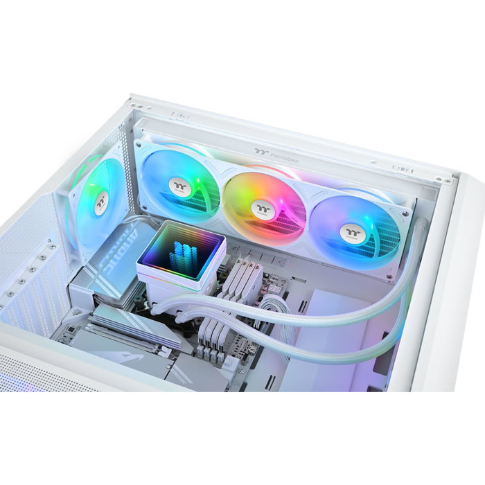 Thermaltake TH360 V3 ARGB Sync Snow Edition Watercooling AIO Blanc