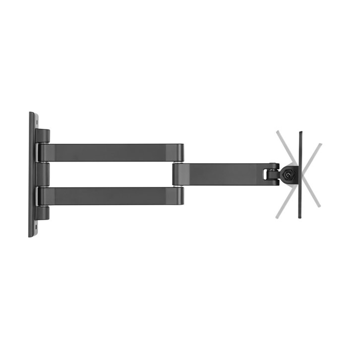 Fonestar STV-648N Support TV mural articulé Noir