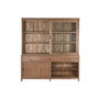 Présentoir Home ESPRIT Naturel bois de teck 200 X 50 X 220 cm