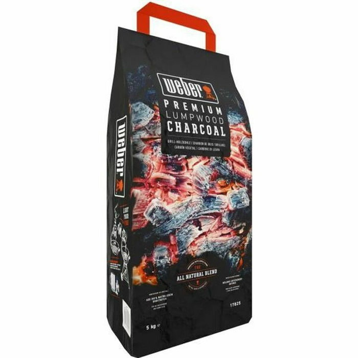 Weber Charbon de bois Sac de 5 kg - Mélange de bois naturel Weber Charbon de bois Sac de 5 kg - Mélange de bois naturel