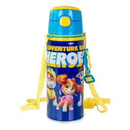 Kids Licensing Gourde Isotherme Aluminium 600ml avec Anse Paw Patrol Bleu