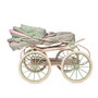 Decuevas Poussette de Poupée Pliable Botanic avec Parasol et Sac pour Poupées jusqu'à 48 cm, 93 x 80 x 42 cm