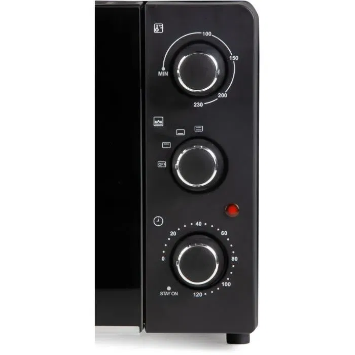 DOMO DO1107GO Mini four électrique 28 L 1500 W Noir - Cuisson, grill, rôtir, température réglable 230°C