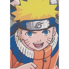Naruto Coussin Décoratif Double Face Carré Naruto et ses Amis 40 x 40 cm en Microfibre