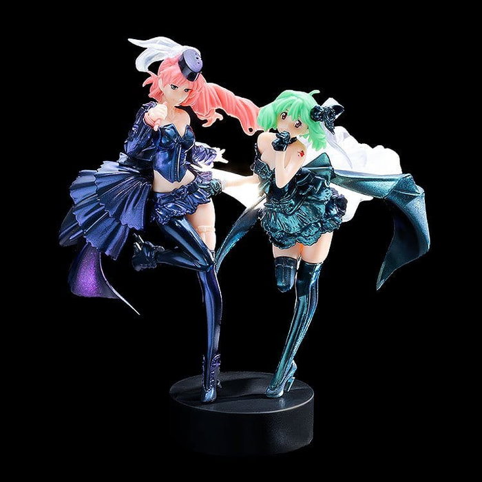 Macross Frontier maquette PLAMAX MF-98: minimum factory Fighter Nose Collection YF-29 GALAXY SET 34 cm