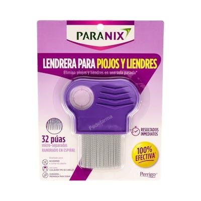 Paranix Peigne anti-poux en métal 3-en-1 Paranix Peigne anti-poux en métal 3-en-1