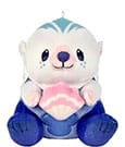 Sakami Merchandise Porte-clés peluche Sea Otter Genshin Impact 12 cm